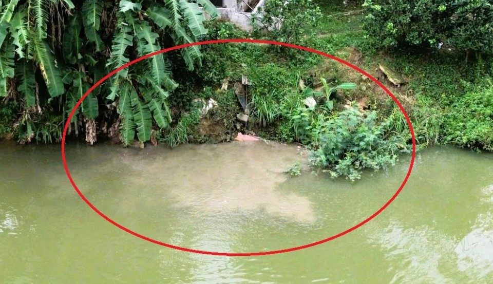 Xử lý nước thải chưa khử trùng, Công ty CP PT Công nghiệp xanh bị phạt 370 triệu đồng