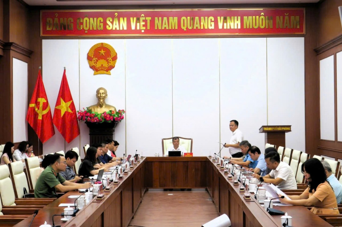 Hải Phòng họp, rà soát tiến độ tham gia Triển lãm thành tựu Đất nước dịp Quốc khánh