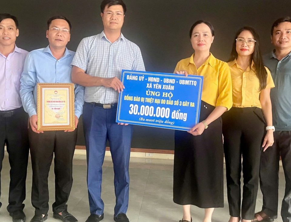Lan tỏa yêu thương - cùng đồng bào vượt qua thiên tai bão lũ