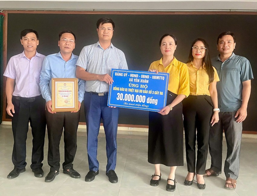 Lan tỏa yêu thương - cùng đồng bào vượt qua thiên tai bão lũ
