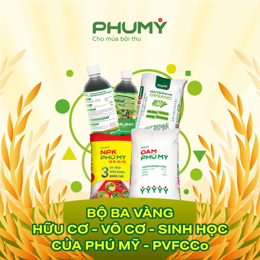 Ra mắt Hữu cơ Phú Mỹ Organic, hoàn thiện “bộ ba vàng” dinh dưỡng cho nông nghiệp bền vững