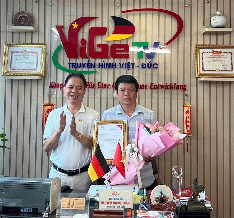 Truyền hình Việt - Đức: Bổ nhiệm ông Tạ Đình Duy làm Trưởng phòng Kỹ thuật