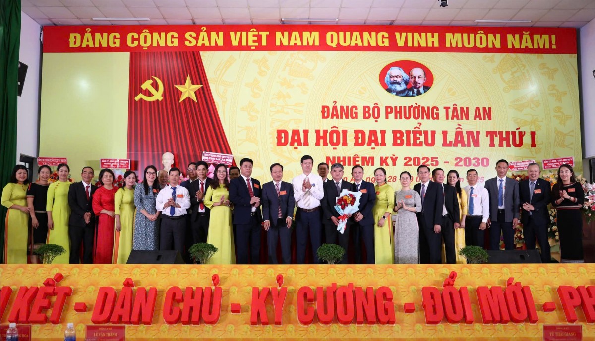 Đắk Lắk: Quyết tâm xây dựng phường Tân An phát triển toàn diện, vững mạnh