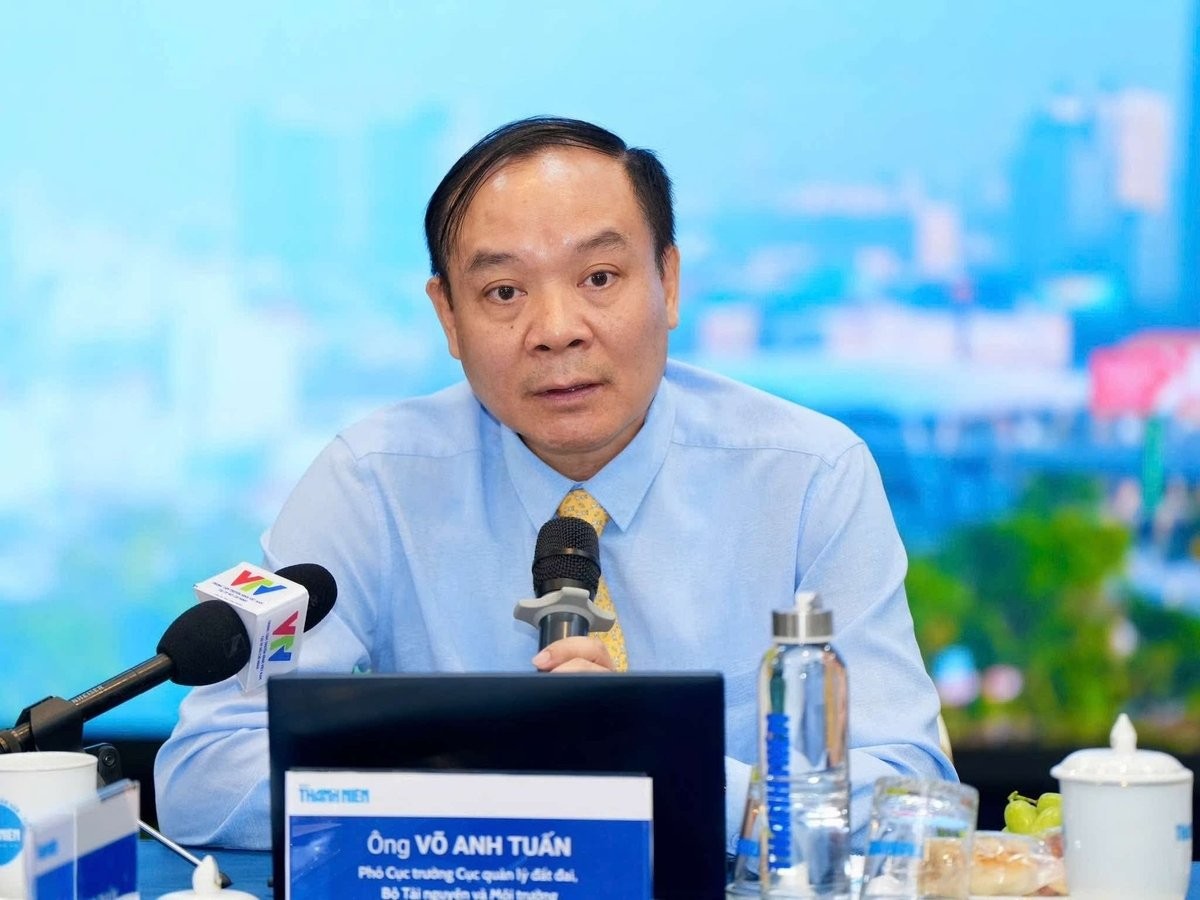 Ông Võ Anh Tuấn - Phó Cục trưởng Cục Quản lý đất đai (Bộ Nông nghiệp và Môi trường).