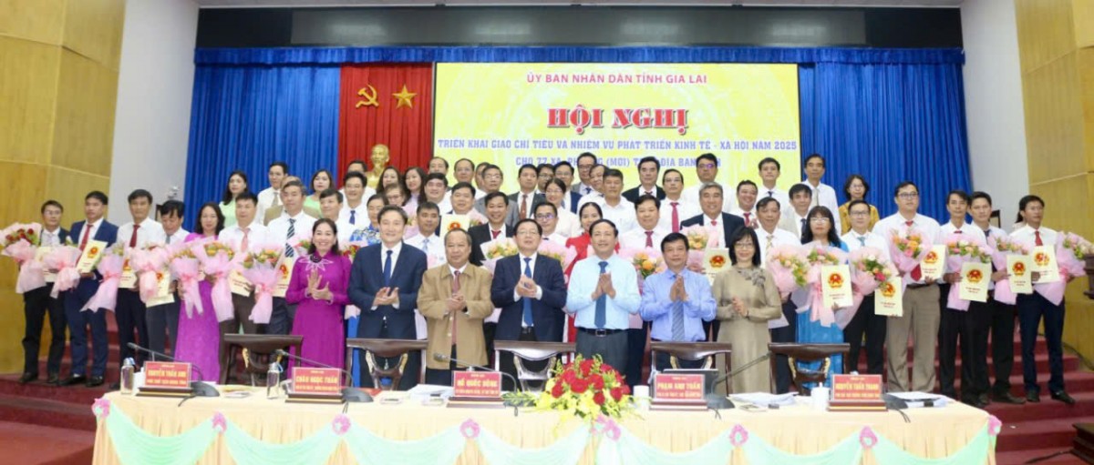 Gia Lai: Triển khai giao chỉ tiêu phát triển kinh tế - xã hội cho 77 xã, phường