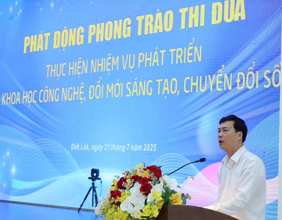 Phát động phong trào thi đua ứng dụng khoa học công nghệ, chuyển đổi số