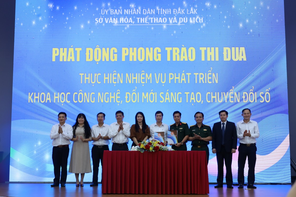 Phát động phong trào thi đua ứng dụng khoa học công nghệ, chuyển đổi số