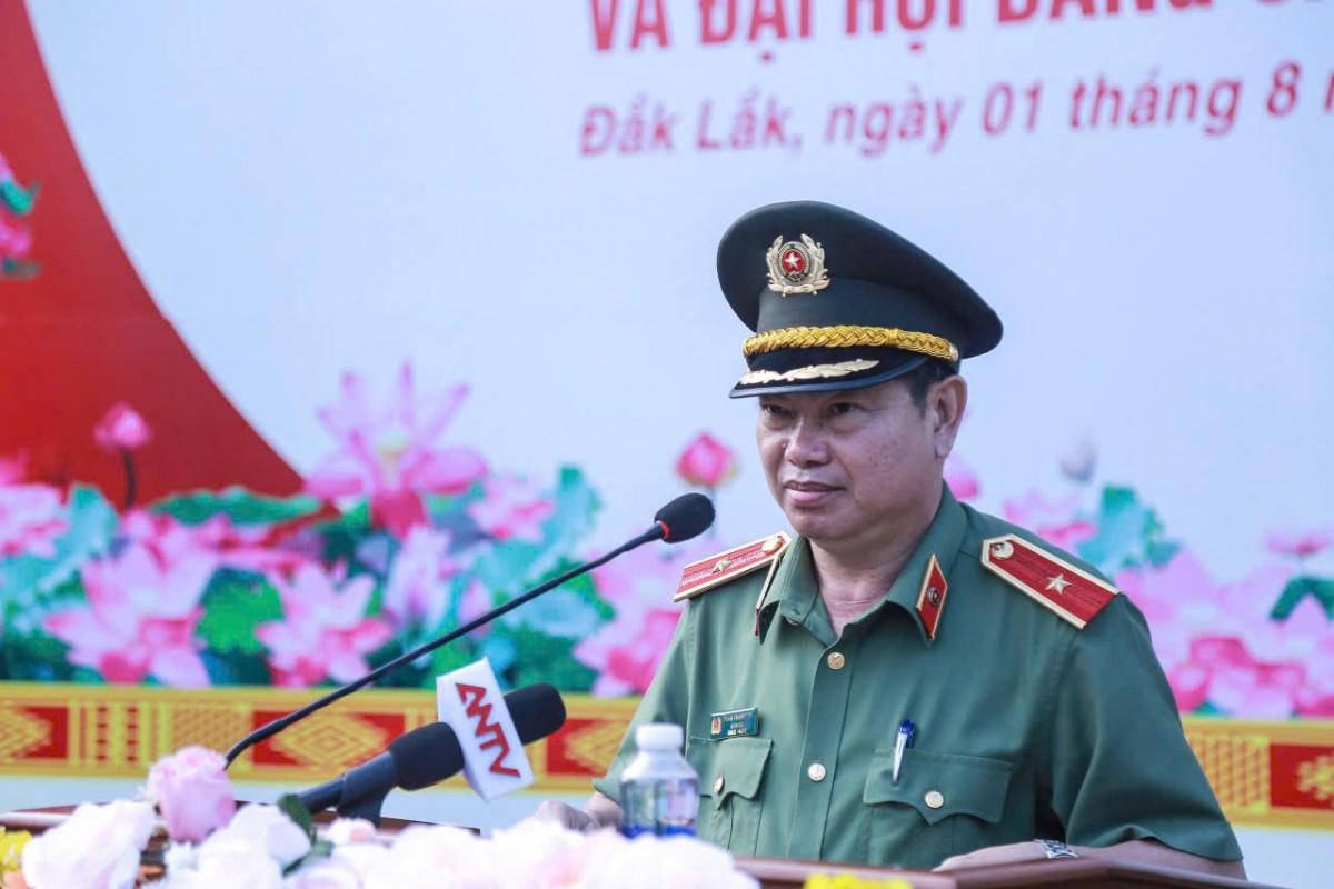 Đắk Lắk: Công an tỉnh ra quân cao điểm tấn công, trấn áp tội phạm