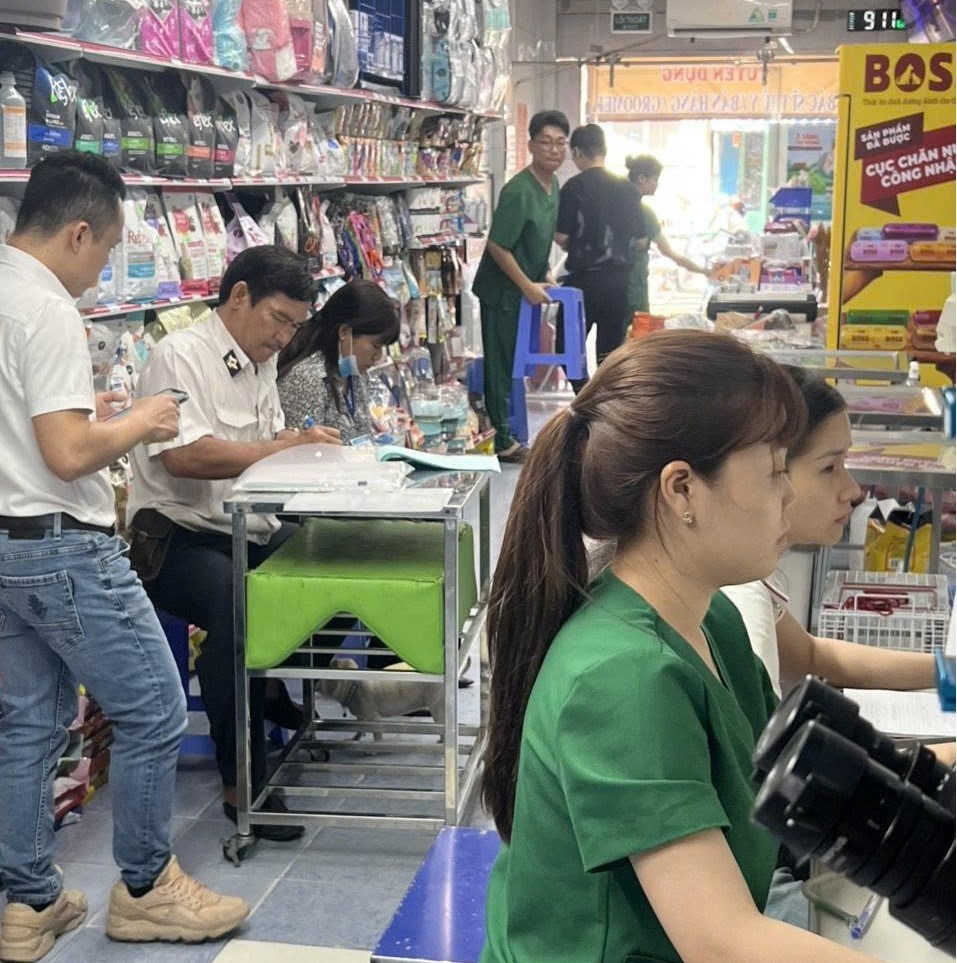 TP. Hồ Chí Minh: Xử phạt các cá nhân, tổ chức hành nghề dịch vụ thú y vi phạm