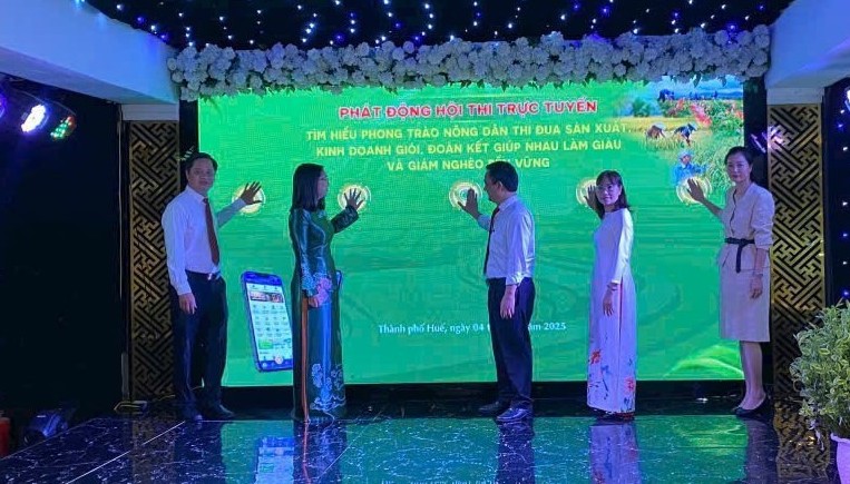 Huế: Tổ chức Hội thi trực tuyến tìm hiểu về phong trào nông dân sản xuất kinh doanh giỏi