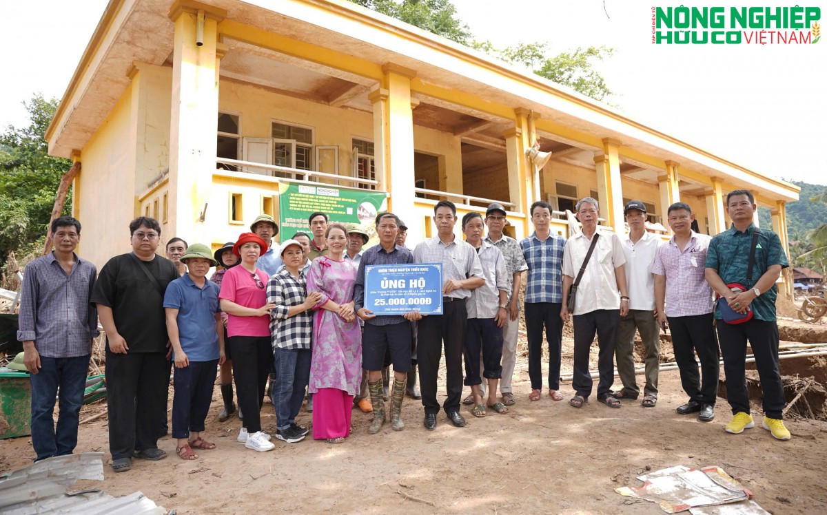 Ngược dòng Nậm Nơn, mang yêu thương đến điểm trường bị lũ tàn phá