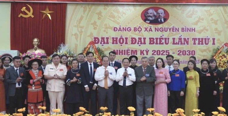 Cao Bằng: Đại tướng Trịnh Văn Quyết dự Đại hội đại biểu Đảng bộ xã Nguyên Bình