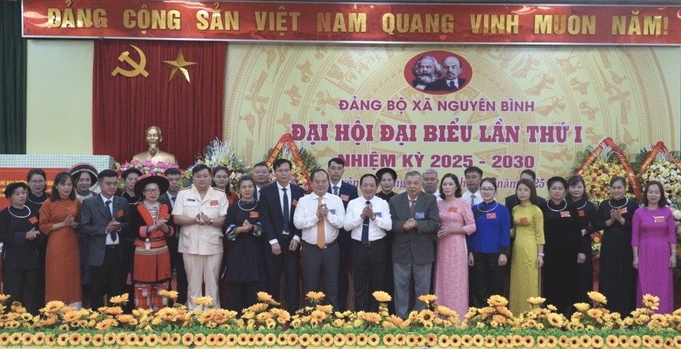 Cao Bằng: Đại tướng Trịnh Văn Quyết dự Đại hội đại biểu Đảng bộ xã Nguyên Bình