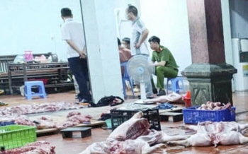 Hưng Yên: Kinh hoàng phát hiện cơ sở giết mổ lợn nhiễm tả lợn Châu Phi
