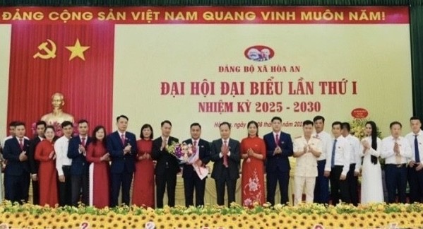 Cao Bằng: Đại hội đại biểu Đảng bộ xã Hòa An lần thứ I, nhiệm kỳ 2025 - 2030.