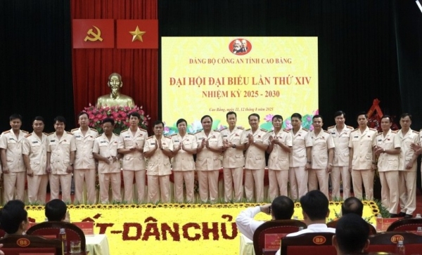 Đảng bộ Công an tỉnh Cao Bằng quyết tâm xây dựng lực lượng vững mạnh