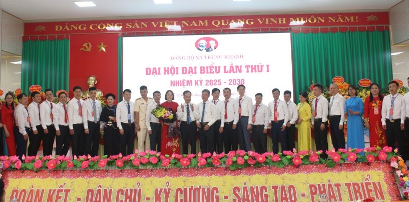 Cao Bằng: Các xã Trùng Khánh, Sơn Lộ tổ chức Đại hội đại biểu Đảng bộ lần thứ I, nhiệm kỳ 2025 - 2030