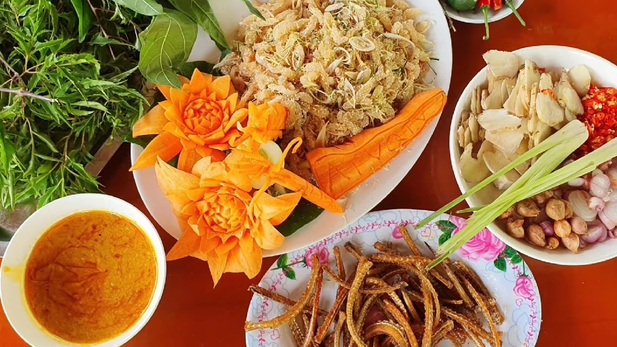 Gỏi cá nhệch Ninh Bình: ẩm thực độc lạ đất cố đô