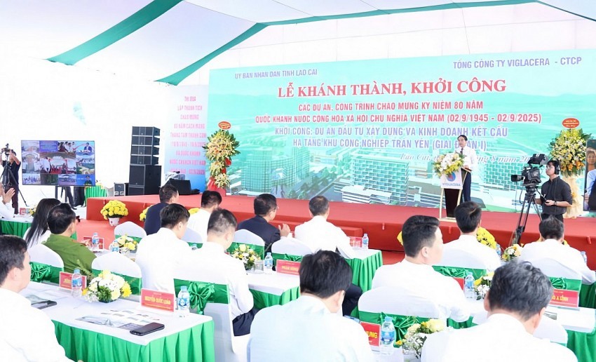 Lào Cai: Khởi công, khánh thành 6 công trình chào mừng kỷ niệm 80 năm Cách mạng tháng Tám và Quốc khánh 2/9