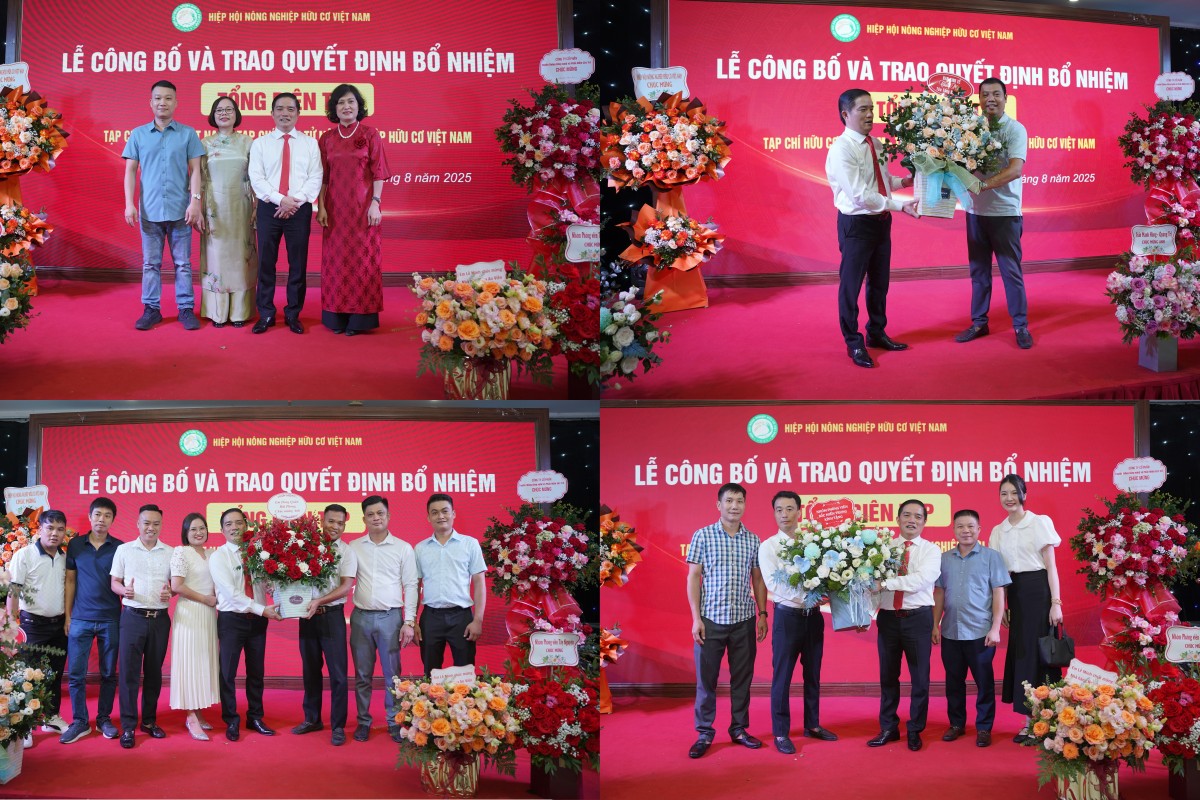 Bổ nhiệm ông Đỗ Ngọc Thi làm Tổng biên tập Tạp chí Hữu cơ Việt Nam