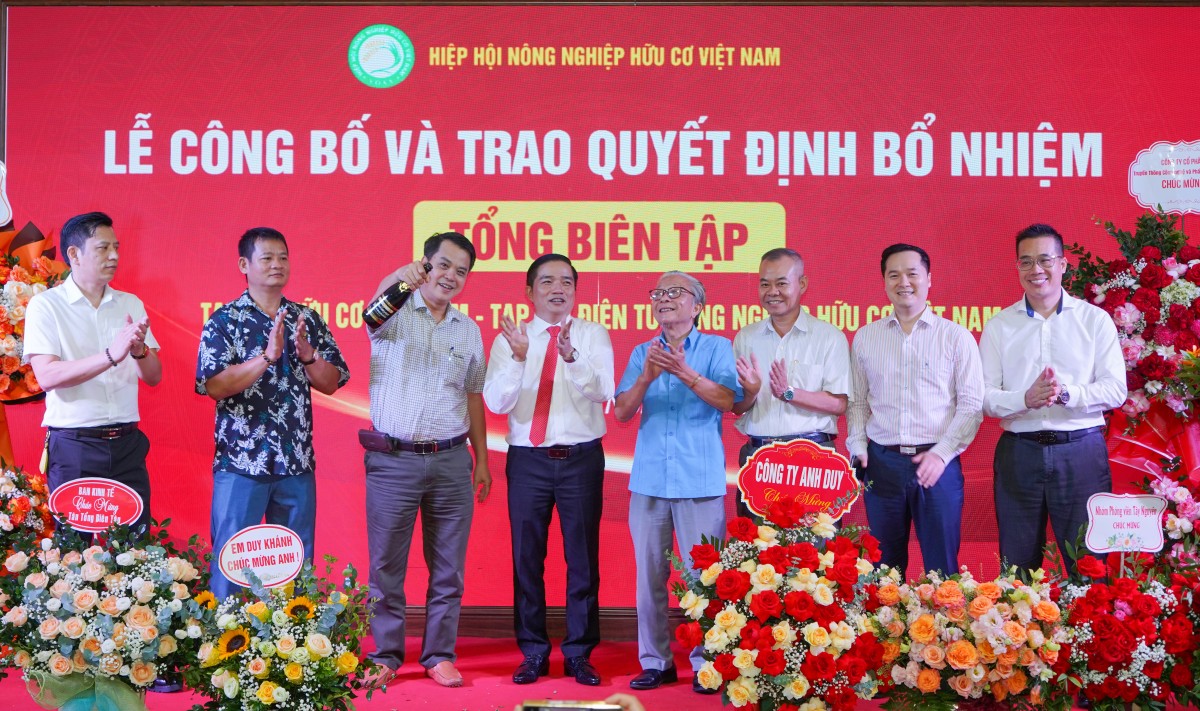 Bổ nhiệm ông Đỗ Ngọc Thi làm Tổng biên tập Tạp chí Hữu cơ Việt Nam