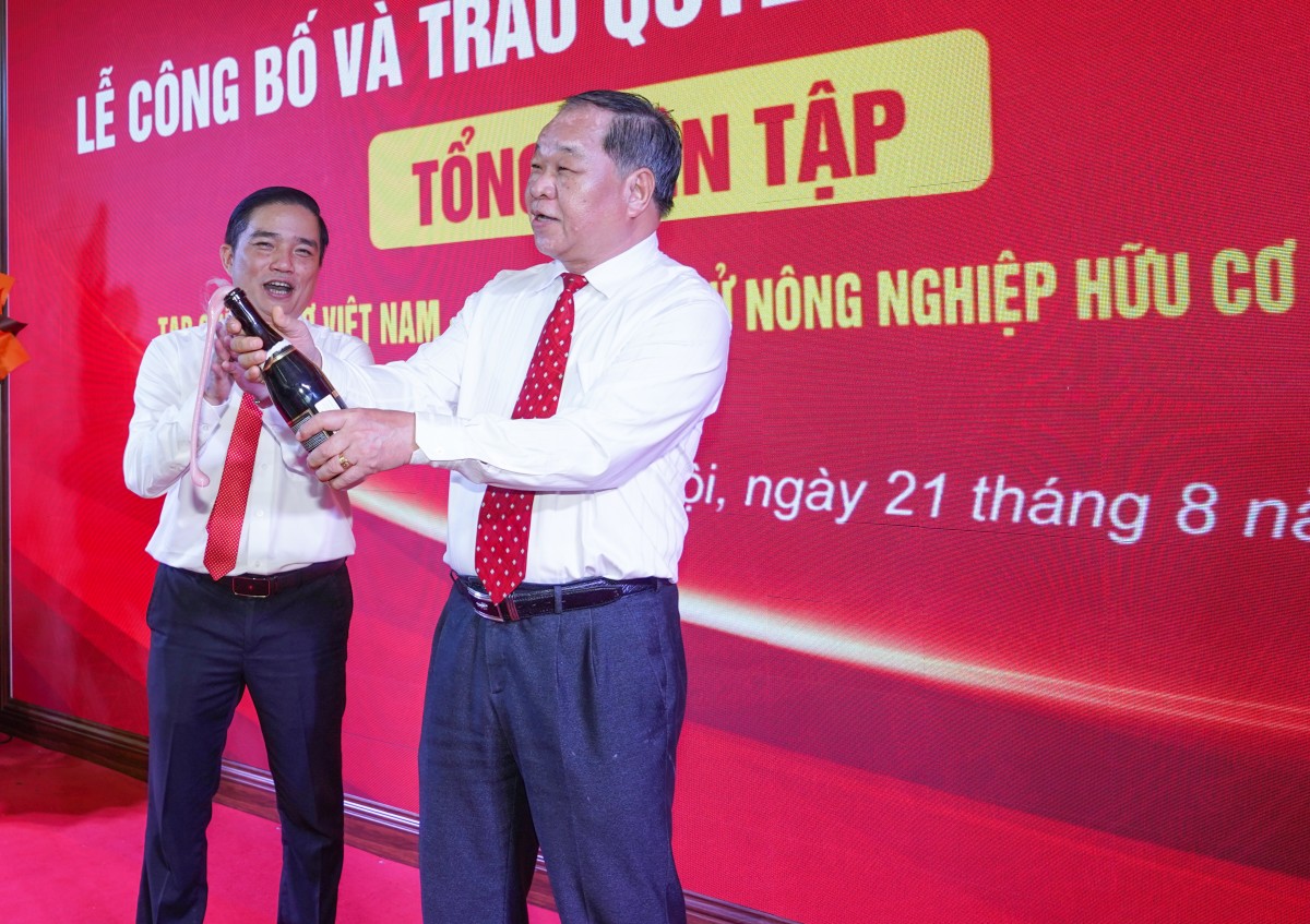 Bổ nhiệm ông Đỗ Ngọc Thi làm Tổng biên tập Tạp chí Hữu cơ Việt Nam
