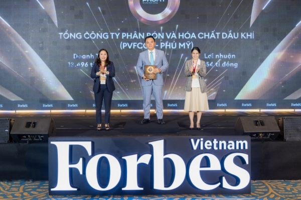 Phú Mỹ - PVFCCo xuất sắc đạt danh hiệu kép "Top 50 công ty niêm yết tốt nhất Việt Nam" năm 2025