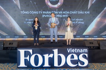 Phú Mỹ - PVFCCo xuất sắc đạt danh hiệu kép "Top 50 công ty niêm yết tốt nhất Việt Nam" năm 2025