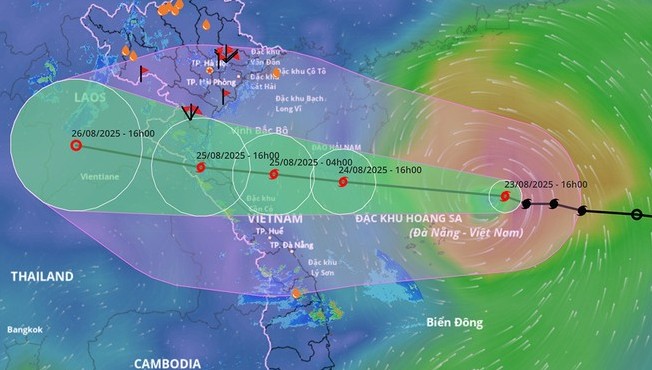 Hưng Yên ra Công điện khẩn về việc chủ động ứng phó với cơn bão số 5 Kajiki