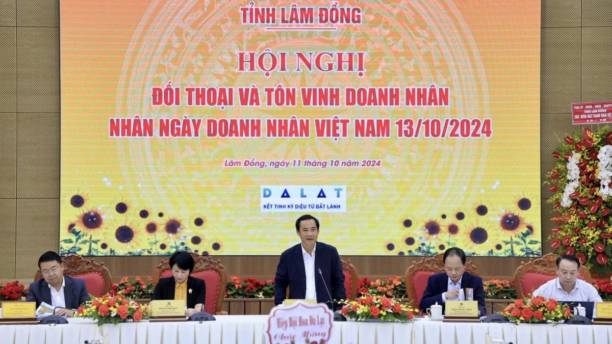 Lâm Đồng: Sẽ tổ chức Hội nghị đối thoại trực tiếp và trực tuyến với doanh nghiệp