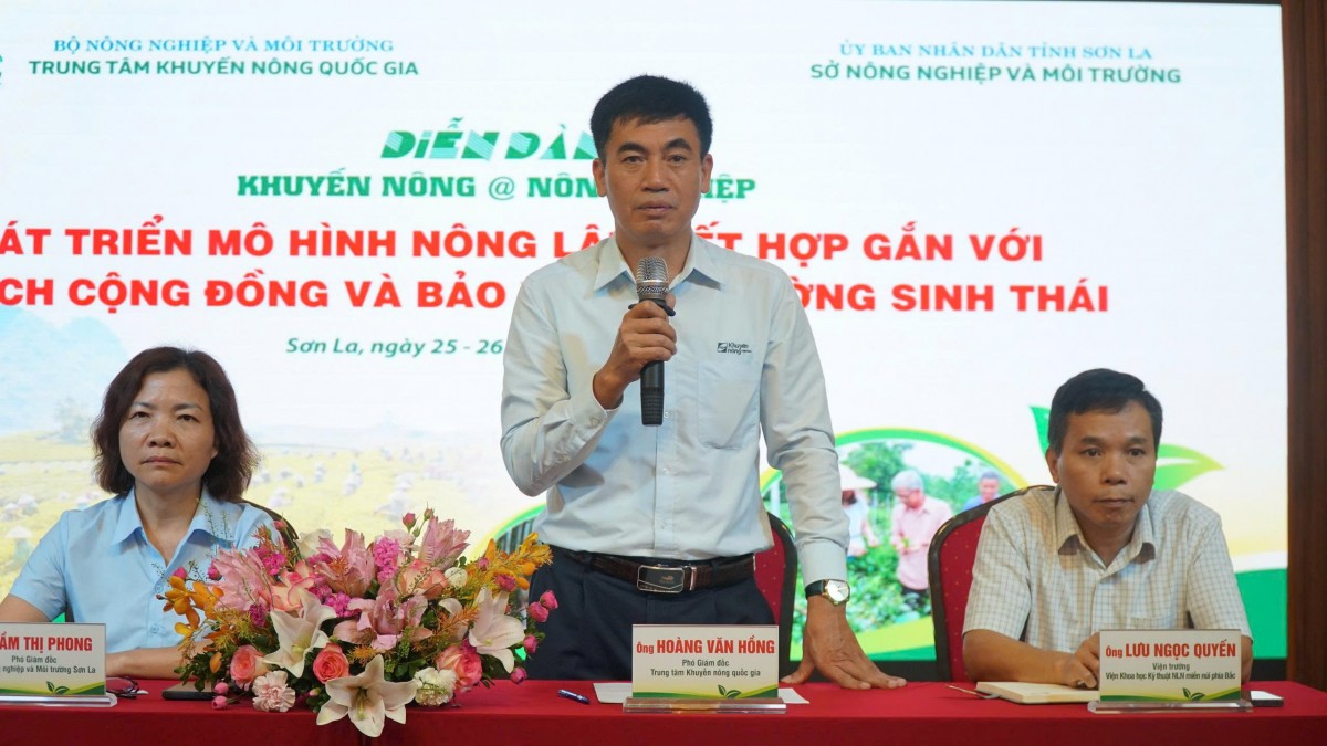 Phát triển mô hình nông lâm kết hợp gắn với du lịch nông nghiệp và bảo vệ môi trường sinh thái