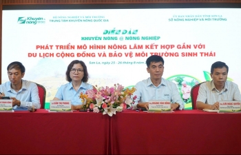 Phát triển mô hình nông lâm kết hợp gắn với du lịch nông nghiệp và bảo vệ môi trường sinh thái