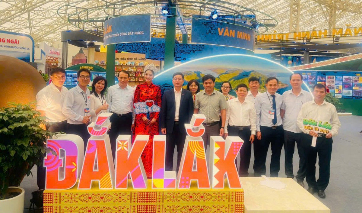 Nông sản Đắk Lắk được trưng bày tại Triển lãm thành tựu Đất nước
