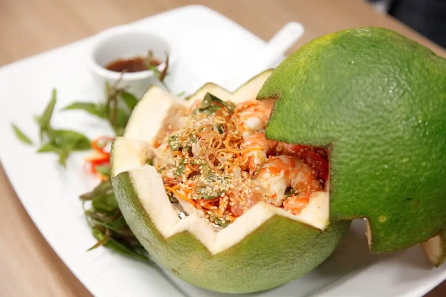 Gỏi Bưởi Tân Triều - món ngon, lạ của làng bưởi cổ