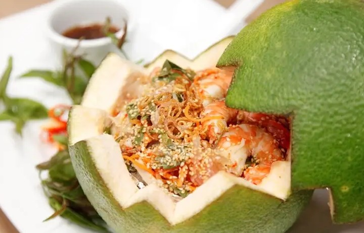 Gỏi Bưởi Tân Triều - món ngon, lạ của làng bưởi cổ