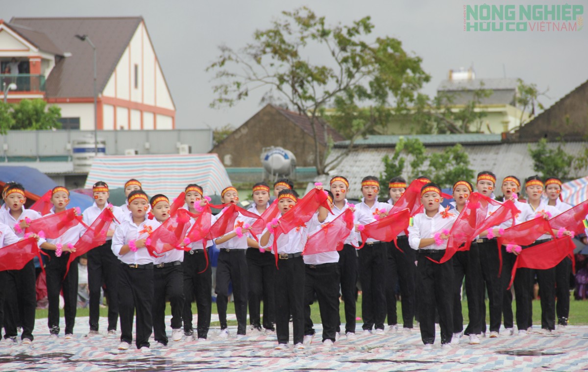 Rộn ràng ngày hội thiếu nhi, mừng Tết độc lập trên quê hương Bác