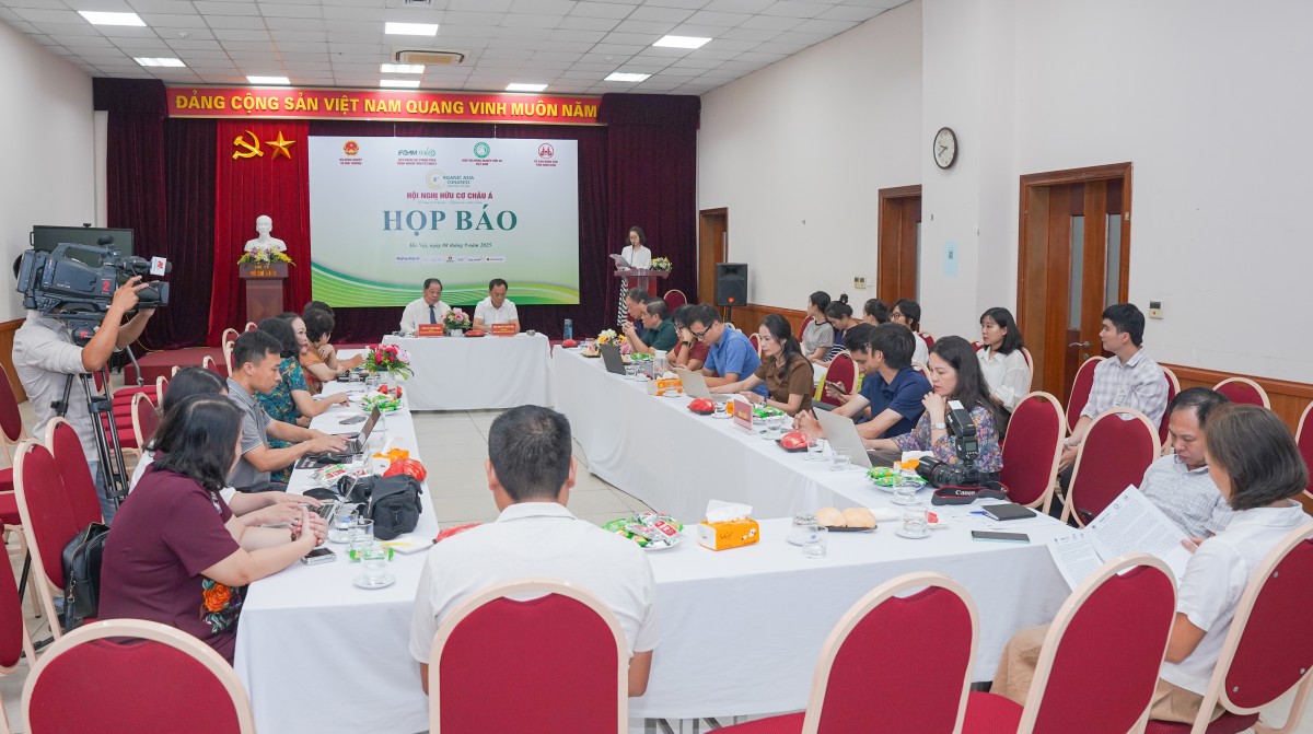 Hội nghị Hữu cơ Châu Á lần thứ 8 sẽ được tổ chức vào tháng 9 tại tỉnh Ninh Bình
