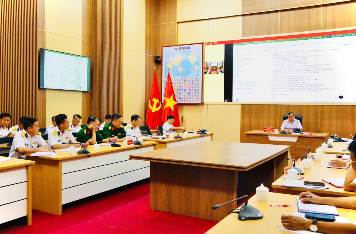 Vùng 3 Hải quân tập huấn ứng dụng trí tuệ nhân tạo (AI)