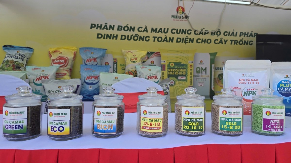 Gian hàng triển lãm phân bón Cà Mau: Điểm nhấn tại Hội nghị Hữu cơ Châu Á 2025