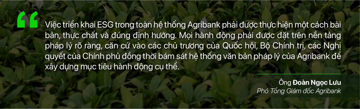 Mở rộng hợp tác quốc tế đòn bẩy thúc đẩy ESG tại Agribank