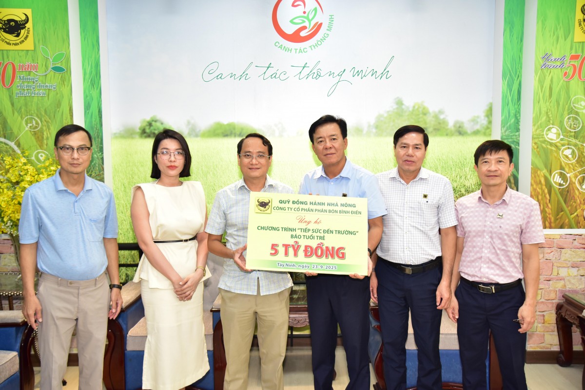 Bình Điền đồng hành với 