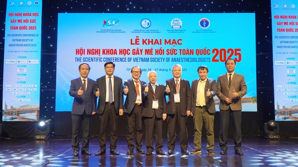 Hội nghị Khoa học Gây mê - Hồi sức toàn quốc 2025 tại Huế: Kỳ vọng nâng cao chất lượng y tế