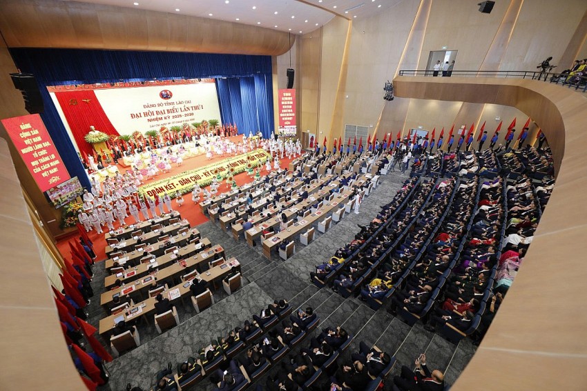 Khai mạc Đại hội đại biểu Đảng bộ tỉnh Lào Cai lần thứ I, nhiệm kỳ 2025 - 2030