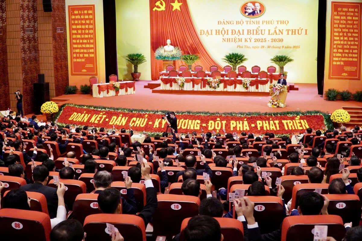Đại hội đại biểu Đảng bộ tỉnh Phú Thọ lần thứ I, nhiệm kỳ 2025 - 2030 tiến hành phiên trù bị