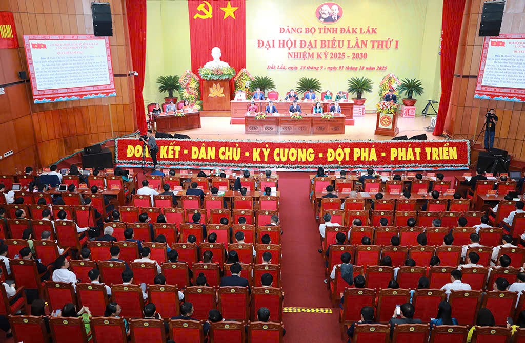 Phiên trù bị Đại hội đại biểu Đảng bộ tỉnh Đắk Lắk lần thứ I, nhiệm kỳ 2025-2030