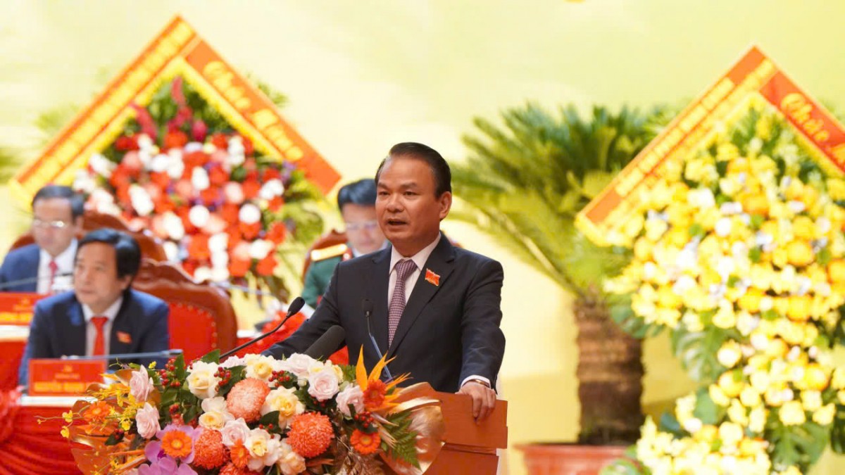 Chủ tịch nước Lương Cường dự và chỉ đạo Đại hội đại biểu Đảng bộ tỉnh Phú Thọ