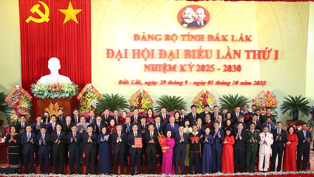 Ông Nguyễn Đình Trung tiếp tục giữ chức Bí thư Tỉnh ủy Đắk Lắk nhiệm kỳ 2025 – 2030