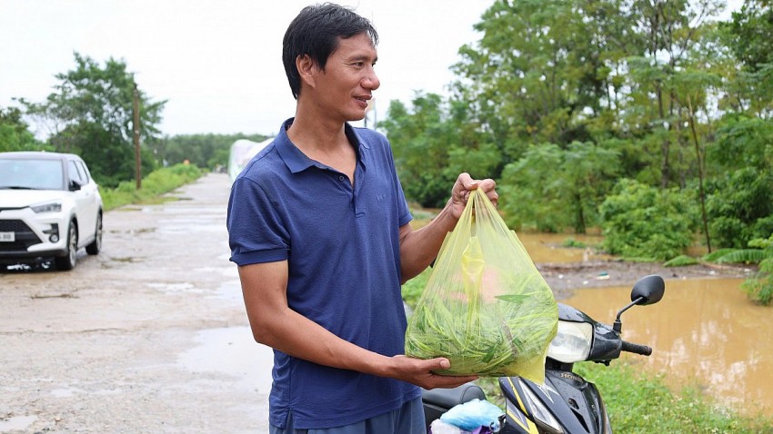 Nước sông Bưởi dâng cao vượt mức lịch sử năm 2007