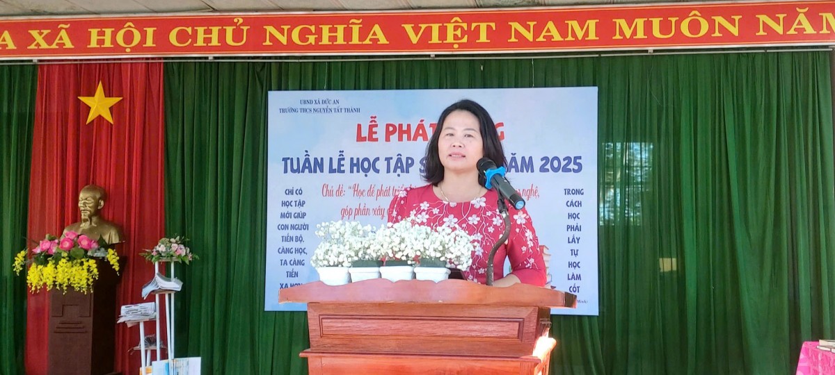 Lâm Đồng: Xã Đức An phát động Tuần lễ hưởng ứng học tập suốt đời năm 2025