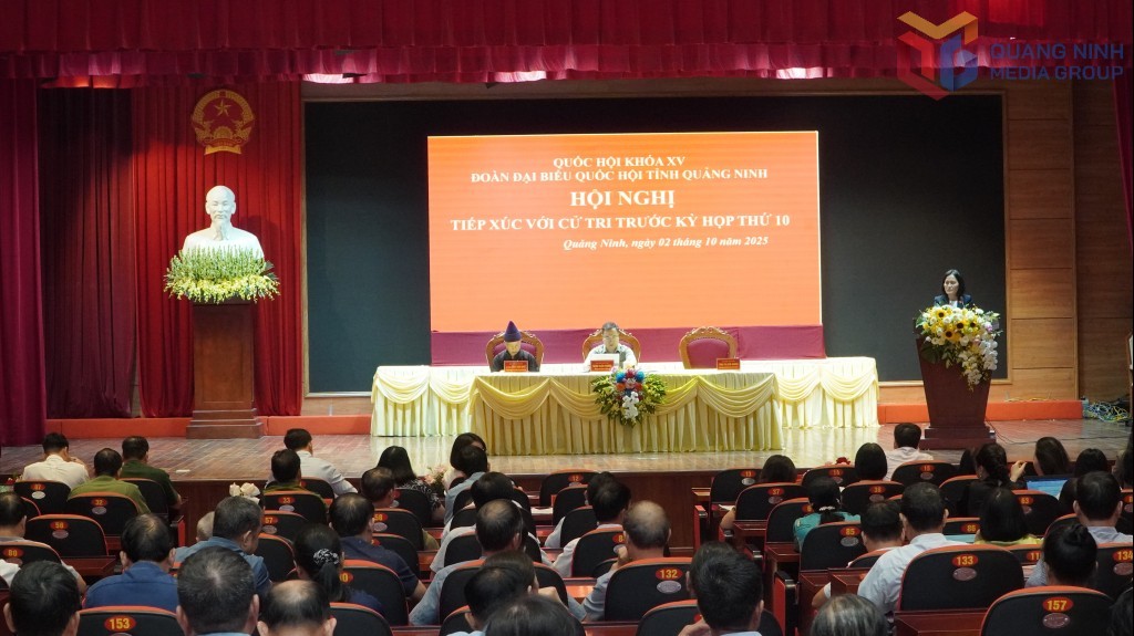 Quảng Ninh: Đoàn ĐBQH tỉnh tiếp xúc cử tri các phường, xã trước Kỳ họp thứ 10, Quốc hội khóa XV